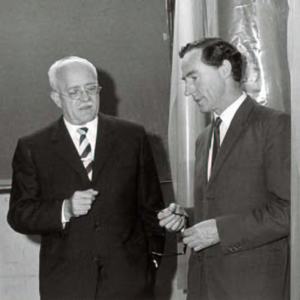 Visit G.K. Batchelor at R. Wille’s Institute (HFI), 1969